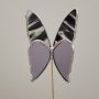 Papillon décoratif en verre à planter – Ornement pour pot de fleurs (intérieur)