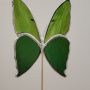 Papillon décoratif en verre à planter – Ornement pour pot de fleurs (intérieur)