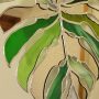 Miroir Feuille Monstera en Verre et Miroir – Décoration Murale Végétale